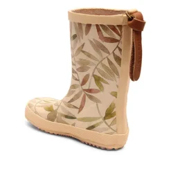 Bisgaard Beige Leaves gummistøvle
