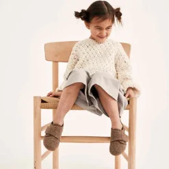 Bisgaard casual wool hjemmesko