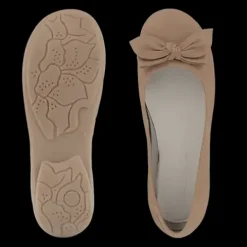 Green Comfort Vela Bow Ballerina sko