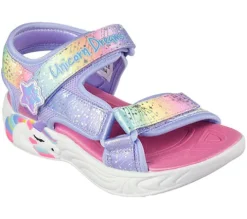 Skechers S Lights Unicorn Dreams sandal