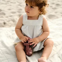 Wheat Sky Flower sandal